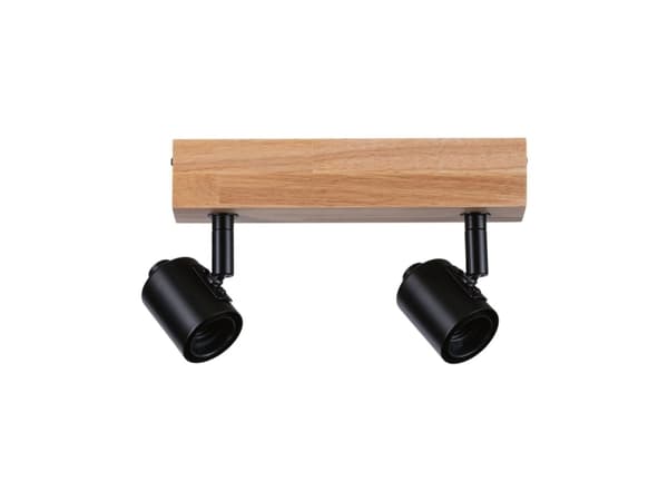 Paulmann Arvid, Spotlight på skinne, E27, 20 ampuller, 230 V, Sort, Tre