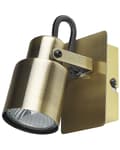 Miniatyrbilde 5 av 7: Sett med 2 vegglamper Messing Metall ø 50 cm Svingarm Kjegleformet Spotlys Moderne