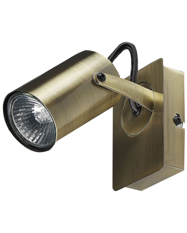 Sett med 2 Vegglamper Messing Metall Justerbar Arm Industriell Moderne Design
