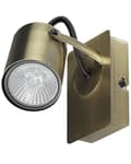 Miniatyrbilde 6 av 7: Sett med 2 Vegglamper Messing Metall Justerbar Arm Industriell Moderne Design