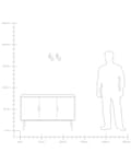 Miniatyrbilde 7 av 7: Sett med 2 vegglamper Hvit Metall Justerbar skjerm Glam Minimalistisk design Soveromsbelysning