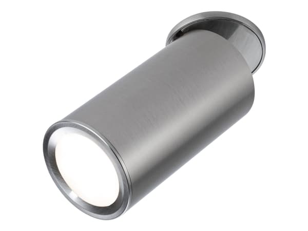 Paulmann Turnal, 1 ampuller, LED, 2700 K, 470 lm, IP20, Børstet jern
