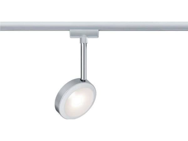 Paulmann 968.91, Spotlight på skinne, 1 ampuller, LED, 2700 K, 440 lm, Kromfarget