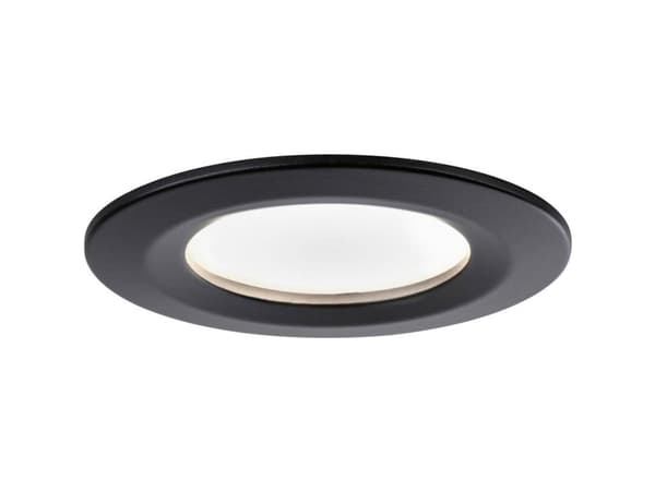 Paulmann Fast innfelt armatur Nova Coin str 3x6,5W 2700K Sort 3-trinns dimming Sort