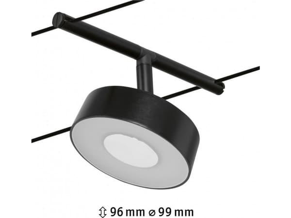 Paulmann 94480, Spotlight på skinne, Ikke-utskiftbare pærer, 1 ampuller, LED, 5 W, 3000 K