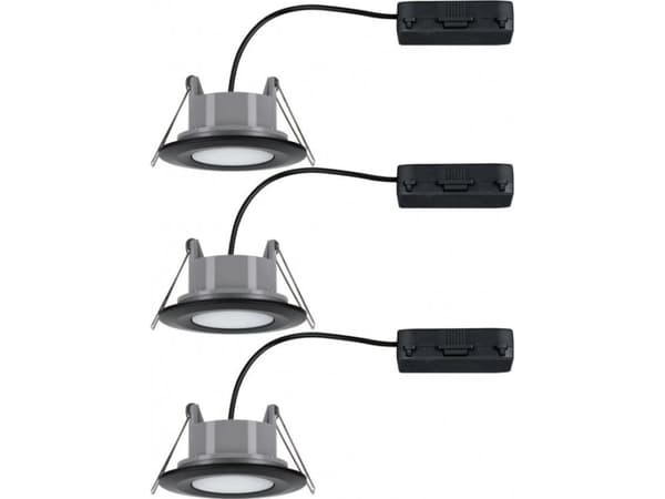 Paulmann HomeSpa Calla IP65 3-veis temperaturkontroll LED svart (PL93096) - Paulmann