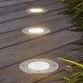 Miniatyrbild 1 av 3: Solig markspotlight solcell IP67 - 10-pack marklampor
