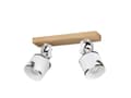 Miniatyrbilde 1 av 4: EGLO KILBURN SPOTSKINNE 2XE27 NATUR/HVID-NATUR FSC