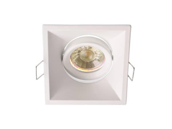 Deko Light Arktur 110020 Loftsindbygningsring LED (RGB), Halogen GU5.3, MR 16 35 W Signalhvid (RAL 9003)