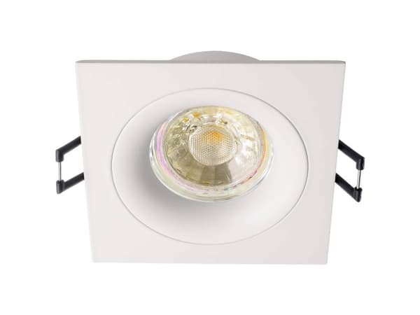 Deko Light Sirrah 110022 Loftsindbygningsring LED (RGB), Halogen GU5.3, MR 16 35 W Signalhvid (RAL 9003)