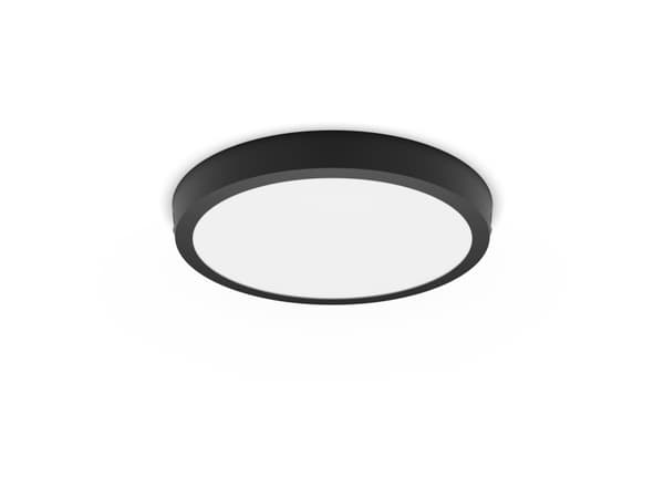 Philips Funksjonell Magneos-taklampe, 20 W, 286 mm, Overflateegnet, Ikke-utskiftbare pærer, LED, 2700 K, 1900 lm, Sort