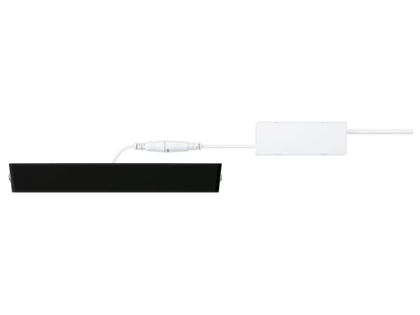Surface LED panel PHILIPS MAGNEOS, 20W, 2700K, 1900lm, black, 28.5 x 28.5 x h2.8cm