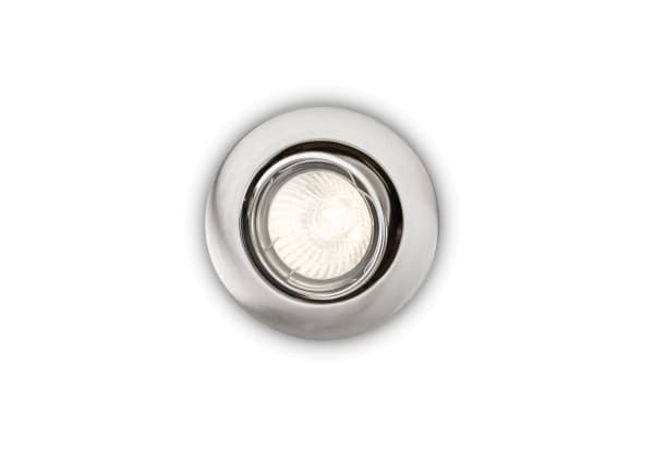 Philips Essentials Innfelt Enif-lampe, Innsunket spotlight, GU10, 1 ampuller, LED, 220-240 V, Hvit