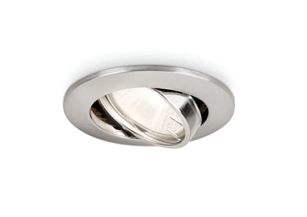 Philips Essentials Innfelt Enif-lampe, Innsunket spotlight, GU10, 1 ampuller, LED, 220-240 V, Hvit Hvit