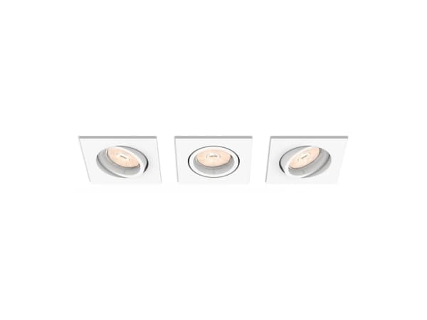 Philips myLiving Indbygningsspot, Indbygget lysplade, 3 pære(r ), LED, 220-240 V, Hvid Hvit