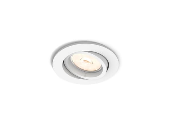 Philips myLiving Enneper infälld lampa, Nedtryckbar spotlight, GU10, 1 lampor, LED, 220-240 V, Vit Vit