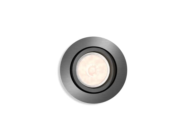 Philips myLiving Upotettava kohdevalaisin, Syvennysspottivalo, GU10, 1 lamppu(a), LED, 220-240 V, Harmaa