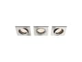 Miniatyrbild 1 av 2: Philips Donegal infälld spotlight, Nedtryckbar spotlight, GU10, LED, 220-240 V, Krom