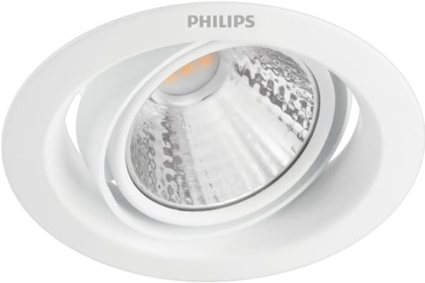 Philips Toiminnollinen Upotettava kohdevalaisin, Syvennysspottivalo, Ei vaihdettavissa oleva hehkulamppu, 1 lamppu(a), LED, 2700 K, Valkoinen