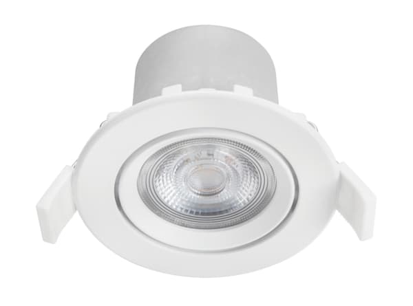 Philips Funksjonell Innfelt spot, Innsunket spotlight, Ikke-utskiftbare pærer, LED, 2700 K, 350 lm, Hvit Hvit