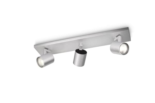 Philips myLiving Kohdevalaisin, Kiskospotti, GU10, 3 lamppu(a), LED, 230 V, Alumiini