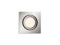 Miniatyrbilde 2 av 2: Philips myLiving Innfelt Donegal-lampe, Innsunket spotlight, GU10, 1 ampuller, LED, 220-240 V, Kromfarget