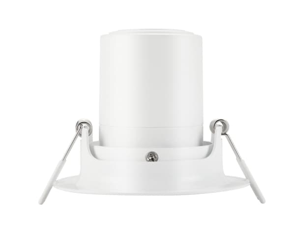 Philips Funktionell Pomeron infälld lampa, Nedtryckbar spotlight, Glödlampan/-lamporna kan inte bytas ut, 1 lampor, LED, 2700 K, Vit