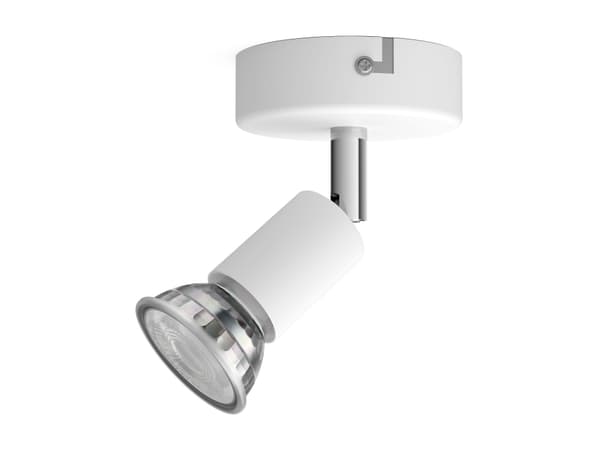 Philips Limbali tak/väggspotlight, Utanpåliggande spotlight, GU10, 1 lampor, 220240 V, Vit CDON
