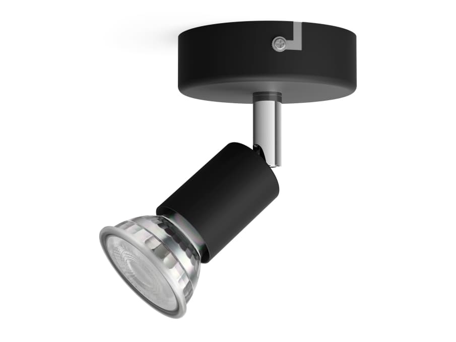 Philips Limbali tak/väggspotlight, Utanpåliggande spotlight, GU10, 1 lampor, 220240 V, Svart