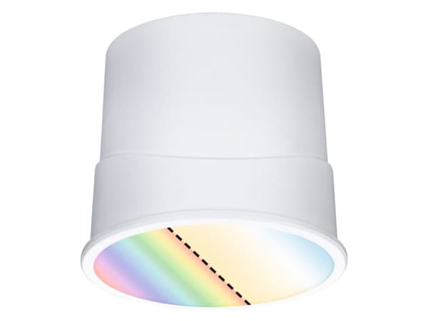 Paulmann Base, Innsunket spotlight, 1 ampuller, LED, 4,9 W, 3000 K, Hvit