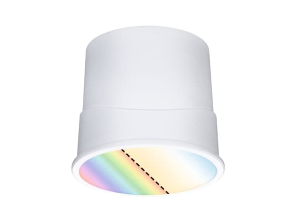 Paulmann Base, Innsunket spotlight, 1 ampuller, LED, 4,9 W, 3000 K, Hvit Hvit