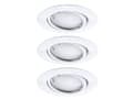 Miniatyrbild 5 av 5: Paulmann Base, Nedtryckbar spotlight, 1 lampor, LED, 14,7 W, 6500 K, Vit