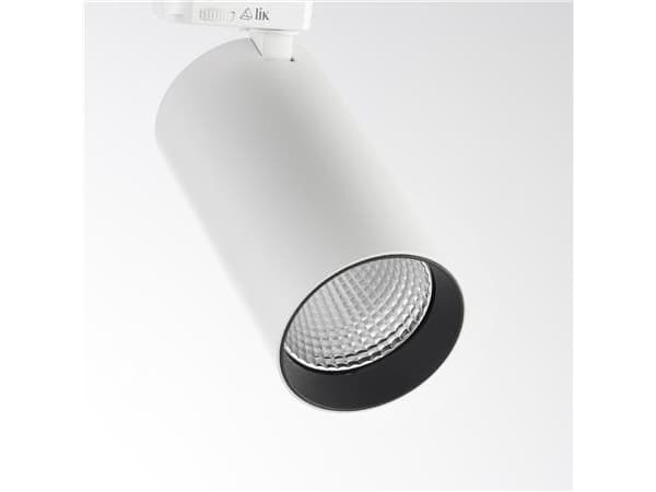 Turno 21W 1875LM 3000K CRI90 Spredningsvinkel 40° Hvid Skinnespot 3F GA69
