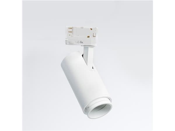Zoom Spot LED 14W 4000K Ra90 765Lm 5-50° Skinnespot 3F GA69 Hvid