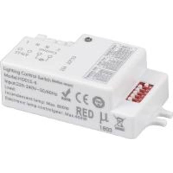 Megaman MM77128 Sensor-brytare Vit