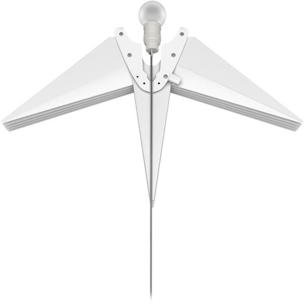 LED julestjerne 3D, Ø 56 cm, batteridrevet