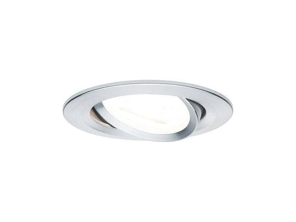 Paulmann 936.40, Innfelt lysplate, GU10, 35 W, 230 V, Aluminium