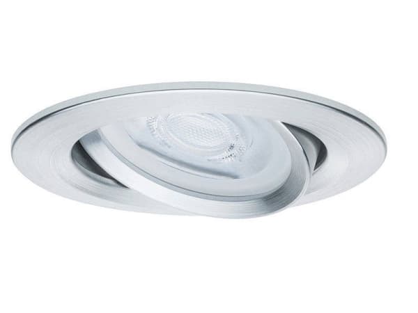 Paulmann 936.40, Innfelt lysplate, GU10, 35 W, 230 V, Aluminium