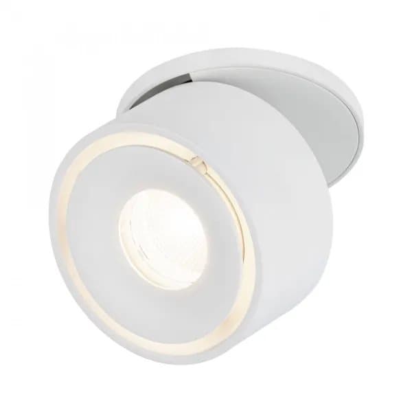 Paulmann Spircle, Utanpåliggande spotlight, 1 lampor, 8 W, 3000 K, 530 LM, Vit