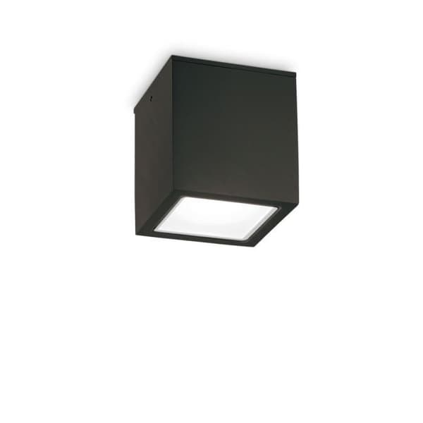 Stor svart utomhusdownlight IP54, GU10