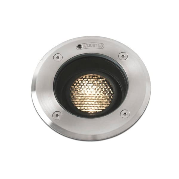 Inbyggd LED-lampa - Faro Barcelona - GEISER - Justerbar - IP67 - Grå
