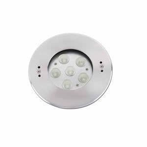 Utomhus infälld Spotlight LED 6x2W-Edel Matt Nickel - FARO