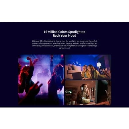 Yeelight Smart Spotlight (2 spots) Black