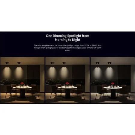 Yeelight Smart Spotlight (2 spots) Black