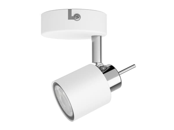 Philips Meranti tak/väggspotlight, Utanpåliggande spotlight, GU10, 1 lampor, 220240 V, Vit CDON