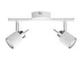 Miniatyrbild 1 av 2: Philips Meranti tak-/väggspotlight 2 x, Utanpåliggande spotlight, GU10, 2 lampor, 220-240 V, Vit