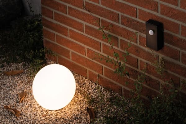 Paulmann 50136, Trådlös, ZigBee, Svart, Vägg, Utomhus, IP44