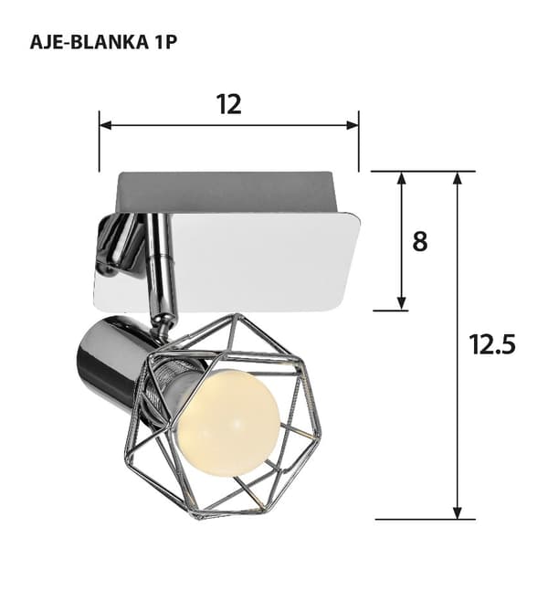 Activejet AJE-BLANKA 1P spotlampe