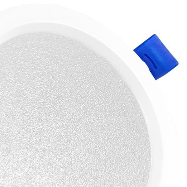YUENFONG Paket med 20 5W LED infälld spotlight, extra platt rund infälld spotlight taklampa för vardagsrum, sovrum och kök, varmvit