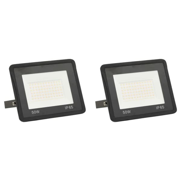 vidaXL Strålkastare 2 st 50 W LED kallvit -  Strålkastare & spotlights